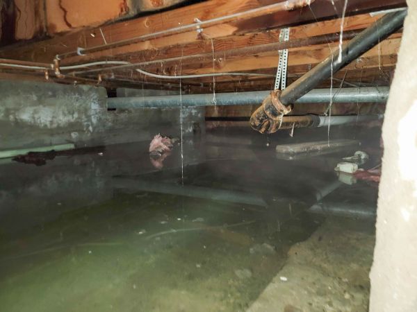 Crawl Space Drying in Whittier